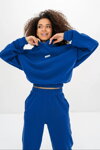 Dámska tepláková mikina s kapucňou Mosquito Icon Cobalt Blue modrá