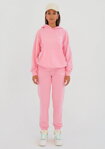 Dámska tepláková mikina s kapucňou Mosquito Pure Candy Pink ružová