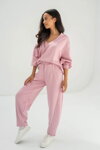 Dámska tepláková mikina soft Mosquito Ollie Pink ružová