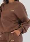 Dámska tepláková mikina Mosquito Pure Choco Brown hnedá