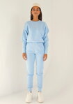 Dámske tepláky Mosquito Venice Baby Blue modré