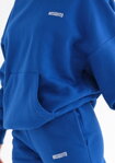 Dámska tepláková mikina s kapucňou Mosquito Pure Cobalt Blue modrá