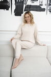 Dámska tepláková súprava Italian Fashion Panama béžová