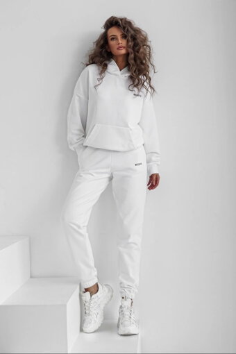 Dámske tepláky Mosquito Pure White biele