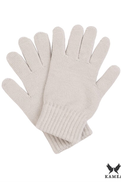 Béžové dámske rukavice na zimu Kamea 02