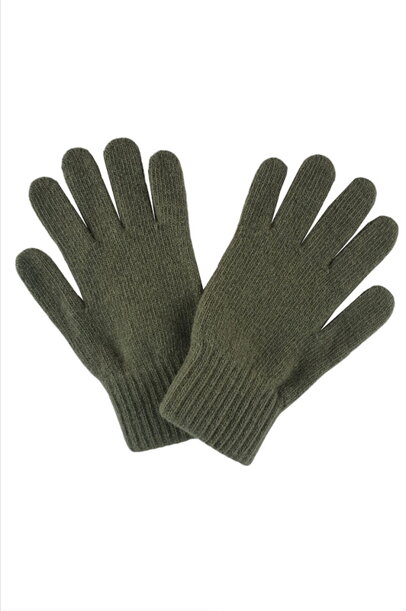 Khaki dámske rukavice na zimu Kamea 01
