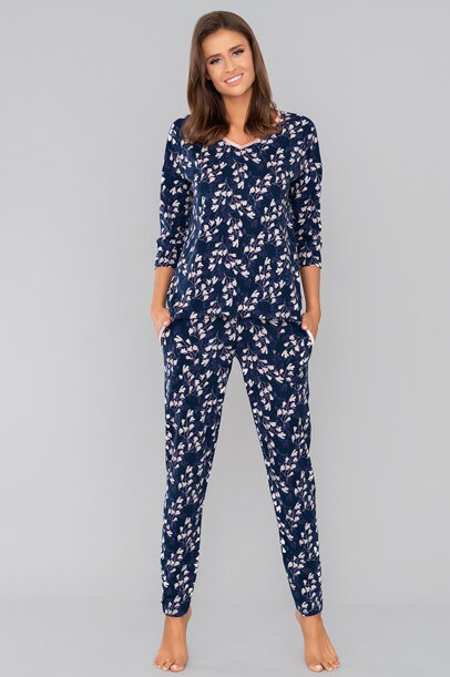 Dámske bavlnené pyžamo Italian Fashion Binaja soft