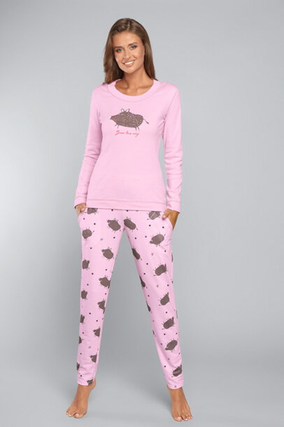 Štýlové dámske pyžamo Italian Fashion Mamba ružové