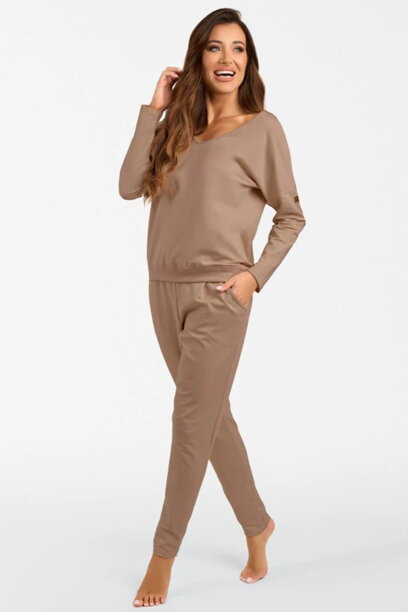 Dámske domáce oblečenie Italian Fashion Karina camel