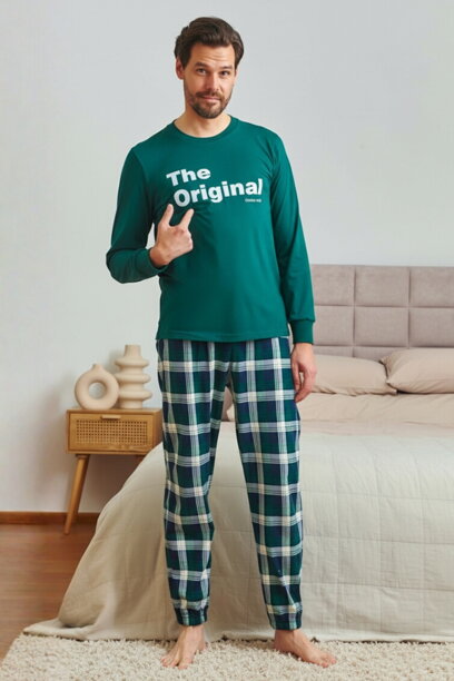 Pánske bavlnené pyžamo Doctor Nap Original