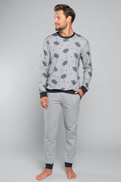 Pánske bavlnené pyžamo Italian Fashion Ferdinand mega soft