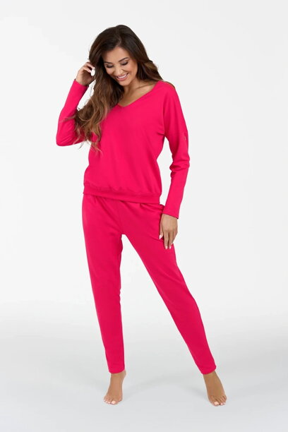 Dámska tepláková súprava Italian Fashion Karina fuchsiová