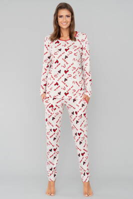 Dámske bavlnené pyžamo Italian Fashion Emocia soft