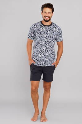 Pánske bavlnené pyžamo krátke Italian Fashion Don