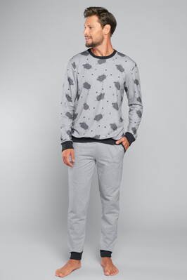 Pánske bavlnené pyžamo Italian Fashion Ferdinand mega soft