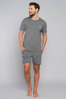 Pánske krátke pyžamo bavlnené Italian Fashion Feno