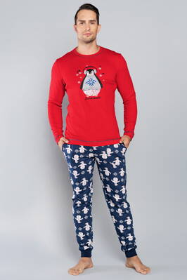 Vianočné pánske pyžamo Italian Fashion Elmo mega soft