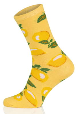 Ponožky Italian Fashion Lemon žlté
