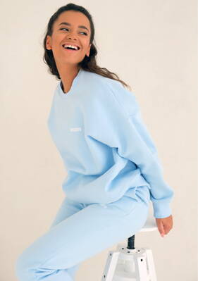 Dámska tepláková mikina Mosquito Pure Baby Blue modrá