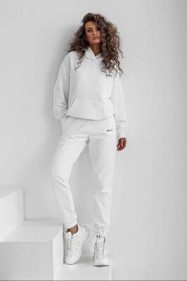 Dámske tepláky Mosquito Pure White biele