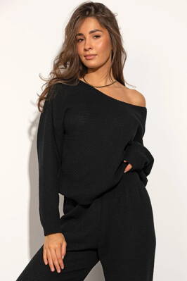 Dámsky pletený sveter Mosquito Misti čierny