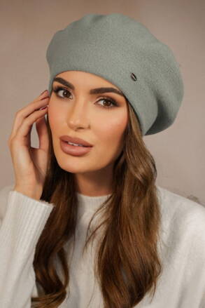 Mätová elegantná dámska baretka na zimu Kamea Kiang