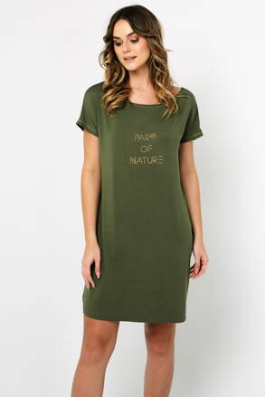 Dámska nočná košeľa Italian Fashion Natura khaki