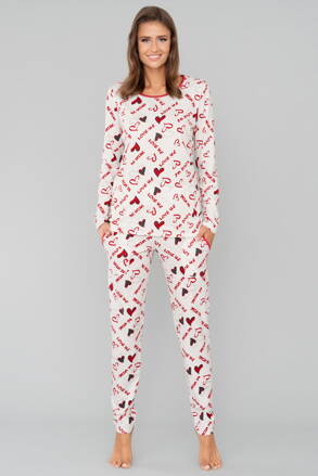 Dámske bavlnené pyžamo Italian Fashion Emocia soft