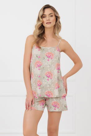 Elegantné dámske pyžamo krátke na ramienka Italian Fashion Harmonia