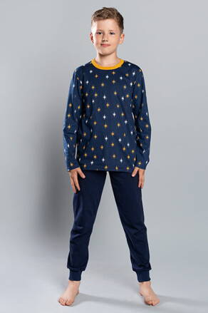 Chlapčenské pyžamo dlhé bavlnené Hviezda Italian Fashion Syrius (4-14 rokov)
