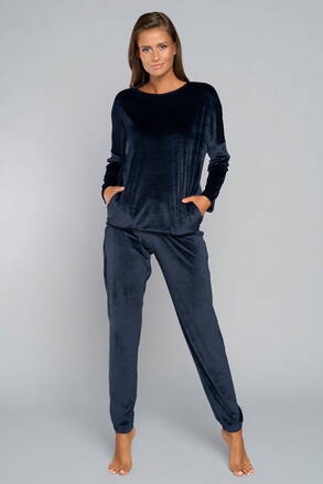 Dámske domáce oblečenie Italian Fashion Juga tmavomodré