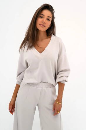 Dámska tepláková mikina soft Mosquito Ollie Coconut kokosová