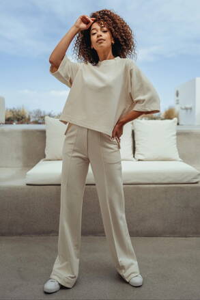 Dámske tepláky Mosquito Melgo Vanilla vanilkové