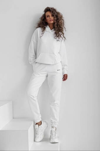 Dámske tepláky Mosquito Pure White biele