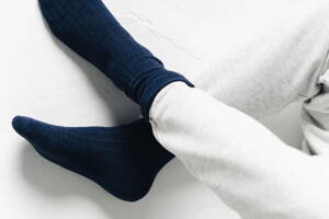 Pánske ponožky Steven 044-005 tmavomodré