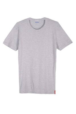 Pánske bavlnené spodné tričko s krátkym rukávom 100% bavlna Henderson George 1495 J27 šedé