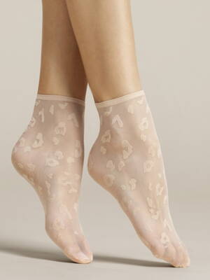 Silonkové ponožky Fiore Doria Poudre 8 DEN
