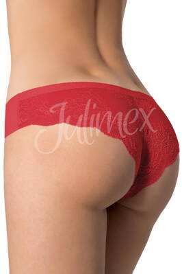 Bezšvové brazílske nohavičky brazilky Julimex Tanga Panty červené