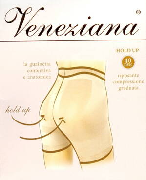 Sťahovacie pančuchy formujúce zadok Veneziana Hold Up 40 DEN