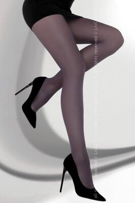 Pančuchy silonky LivCo Corsetti Bryne 40 DEN Plum