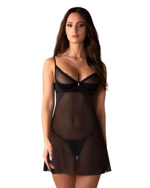 Luxusná sexi košieľka Obsessive Stelisa + tangá ZDARMA!