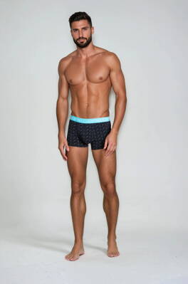 2 PACK boxerky Henderson Origin 38295 čierne a tmavomodré