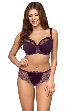 Podprsenka polovystužená Ava Lingerie Novato 1030 slivková