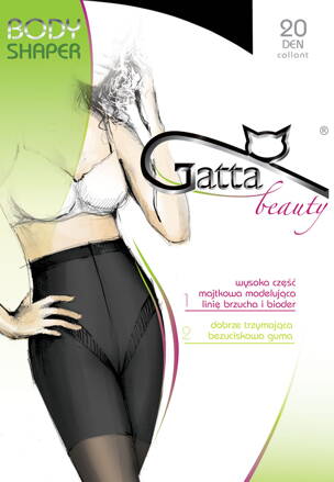 Sťahovacie zoštíhľujúce pančuchy silonky Gatta Body Shaper 20 DEN