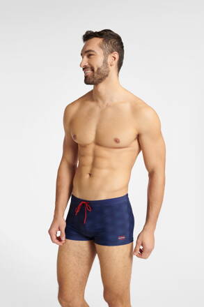 Pánske plavky boxerky Henderson Giro 40773-59X tmavomodré