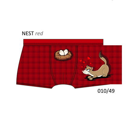 Vtipné boxerky Cornette Nest 010/49 Gift Box