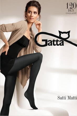 Pančuchy so saténovým leskom Gatta Satti Matti 120 DEN