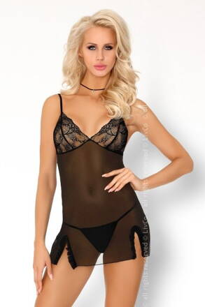 Zvodná košieľka LivCo Corsetti Mokiniann + tangá + náhrdelník ZDARMA!