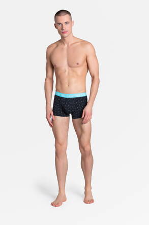 2 PACK boxerky Henderson Origin 38295 čierne a tmavomodré