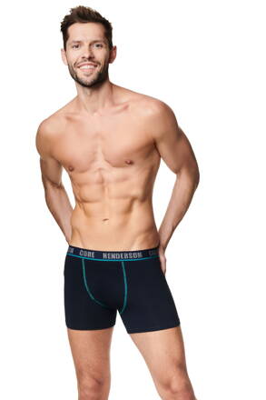 2 PACK boxerky Henderson Archer 39318 zelené a tmavomodré